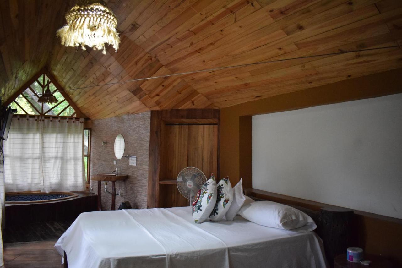 Ecohostal Rio Piedra El Zaino Buitenkant foto