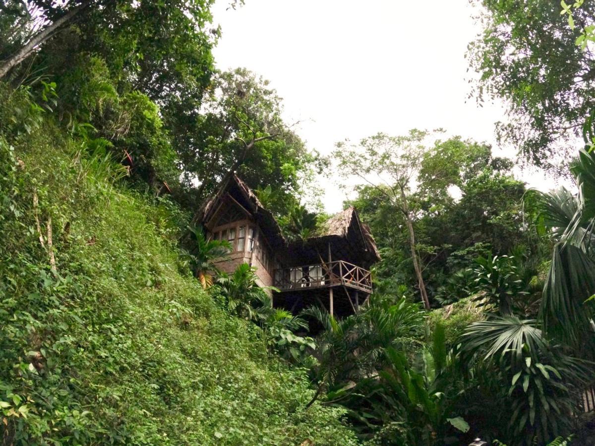 Ecohostal Rio Piedra El Zaino Buitenkant foto