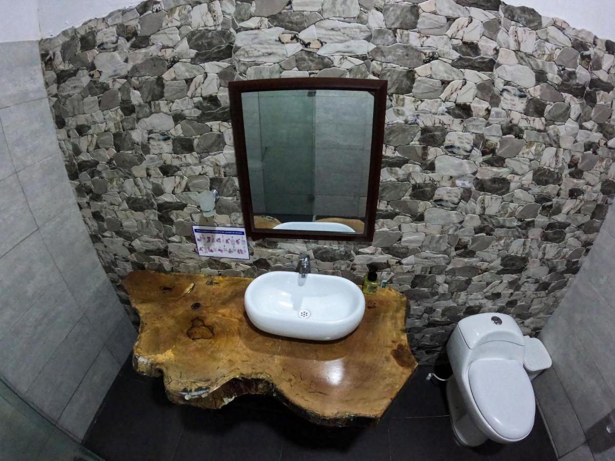 Ecohostal Rio Piedra El Zaino Buitenkant foto
