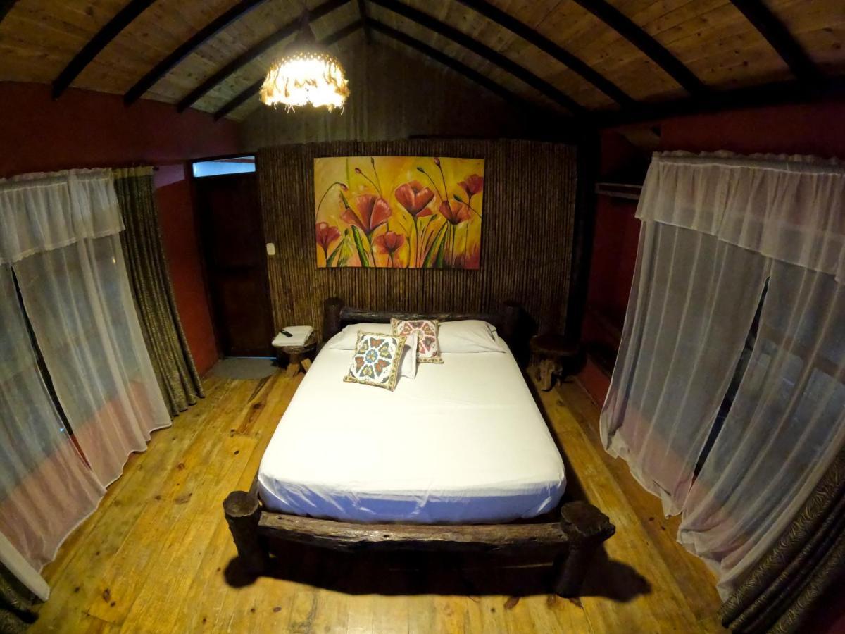 Ecohostal Rio Piedra El Zaino Buitenkant foto