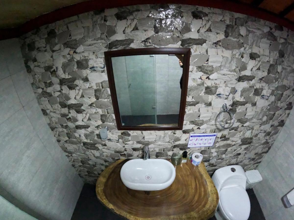 Ecohostal Rio Piedra El Zaino Buitenkant foto