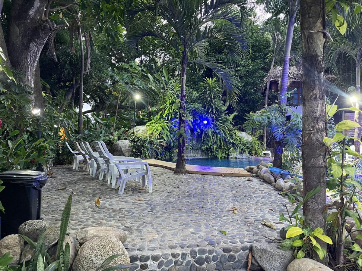 Ecohostal Rio Piedra El Zaino Buitenkant foto