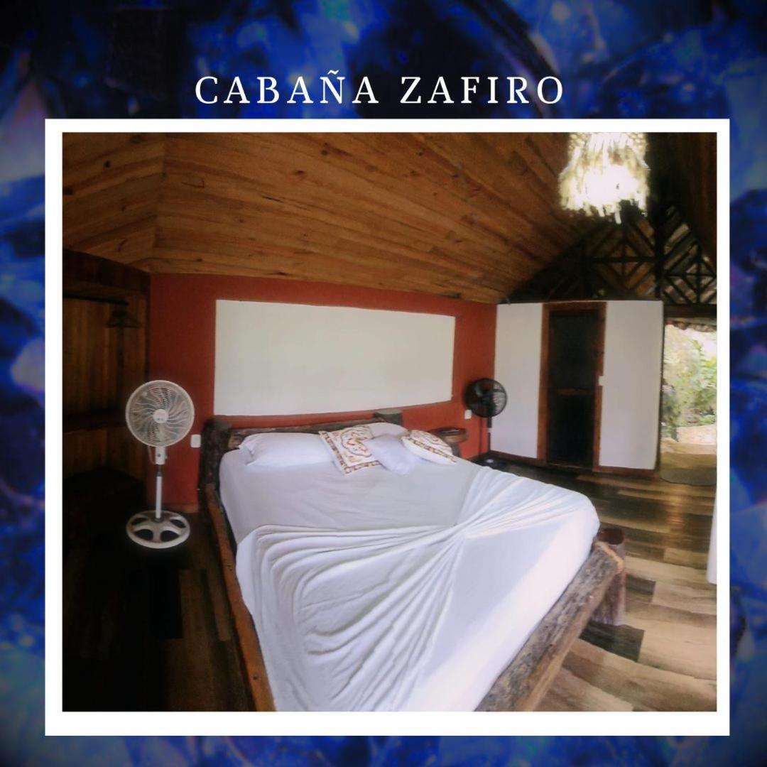 Ecohostal Rio Piedra El Zaino Buitenkant foto
