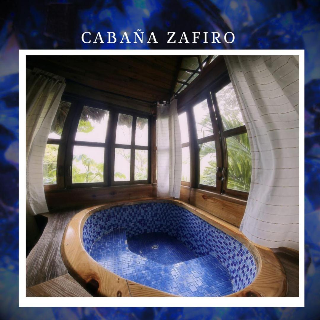 Ecohostal Rio Piedra El Zaino Buitenkant foto